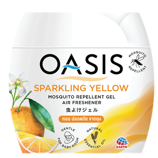 OASIS MOSQUITO REPELLENT GEL SPARKLING YELLOW