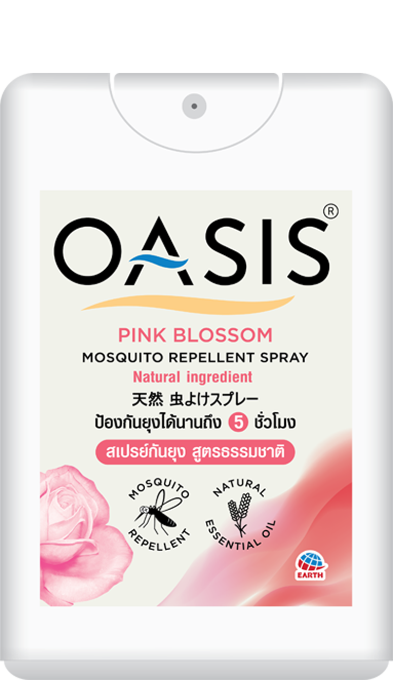 OASIS MOSQUITO REPELLENT SPRAY PINK BLOSSOM