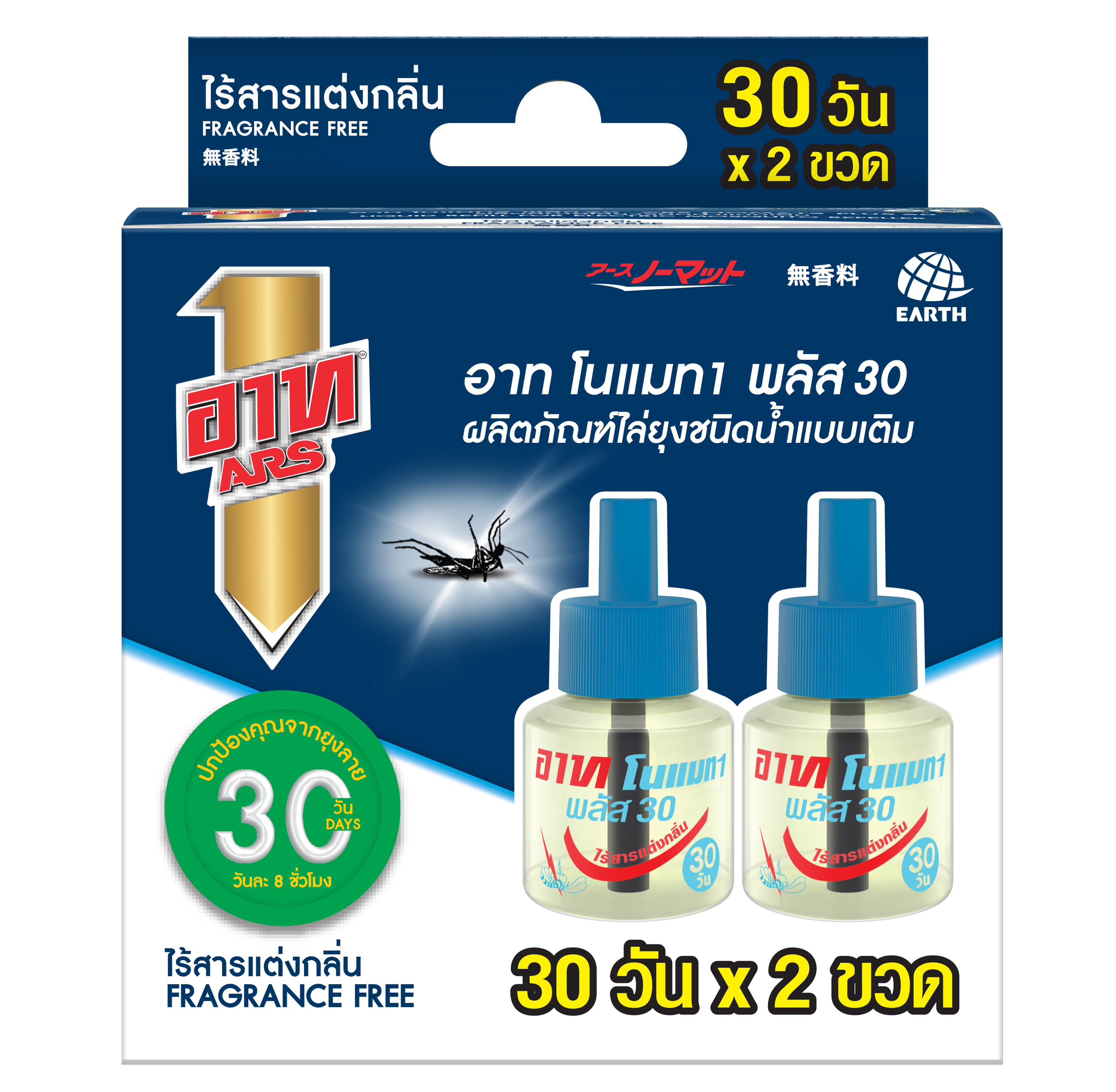 ARS NOMAT PACK 2 : 30 DAYS FRAGRANCE FREE