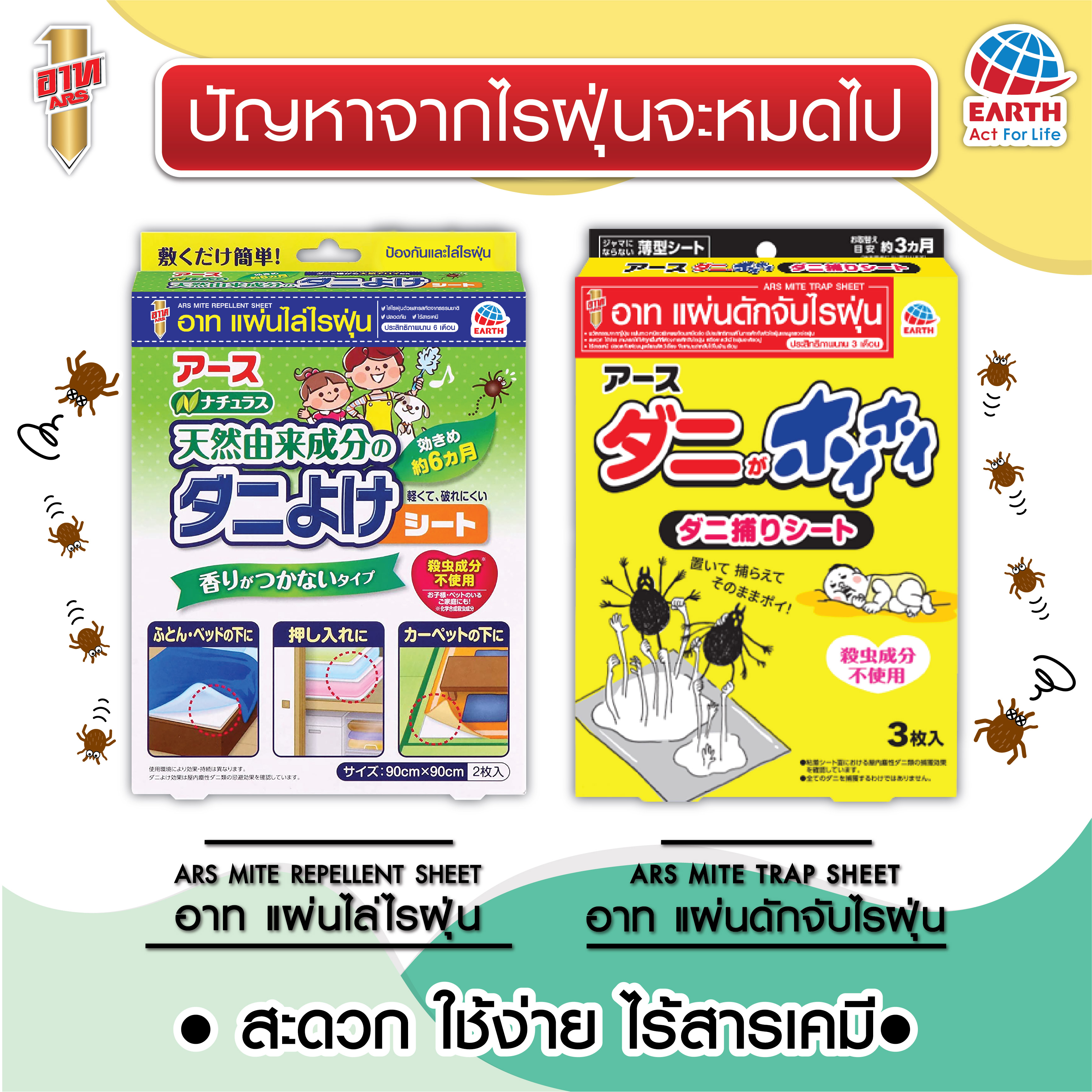 ข้อเท็จจริงของไรฝุ่นกับภูมิแพ้