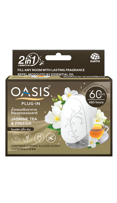 OASIS PLUG-IN SET JASMINE TEA & FREESIA