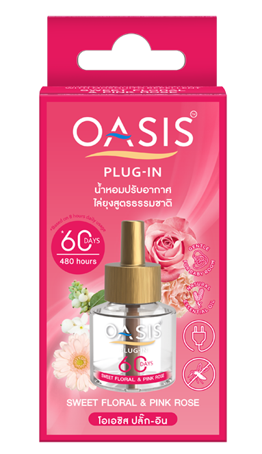 OASIS PLUG-IN REFILL SWEET FLORAL & PINK ROSE